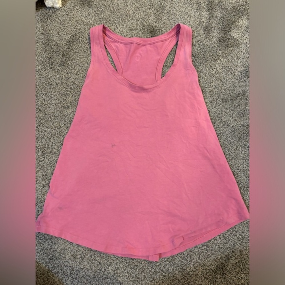 Lululemon Racer Back Cotton Tank